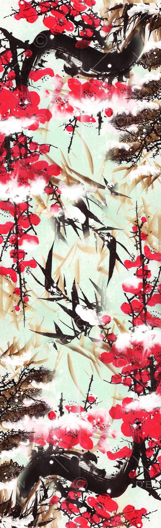 长巾印花华亿平台图片