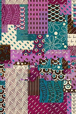 几何印花华亿平台图片