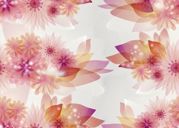 539813-几何花卉莲花，对称虚幻