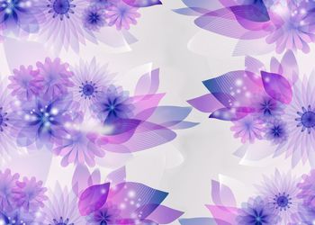 539814-几何花卉莲花，对称虚幻