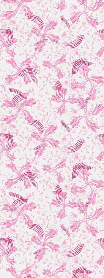 抽象 花卉  几何印花华亿平台图片