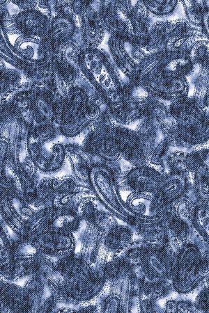 牛仔纹理印花华亿平台图片