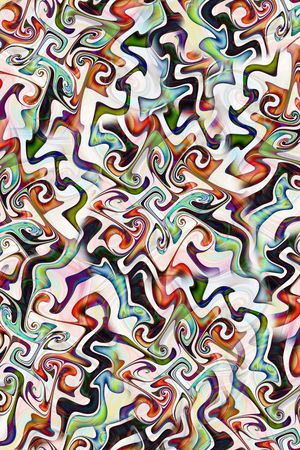 抽象肌理水纹印花华亿平台图片