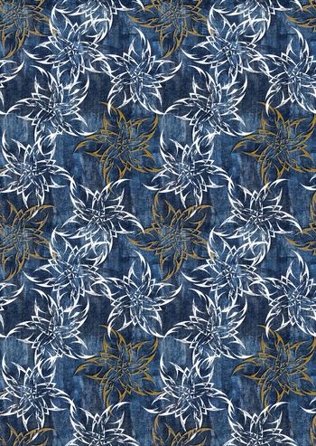 539940-复古 山石纹理 几何纹组合 服装 