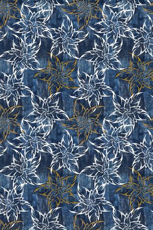 几何纹印花华亿平台图片