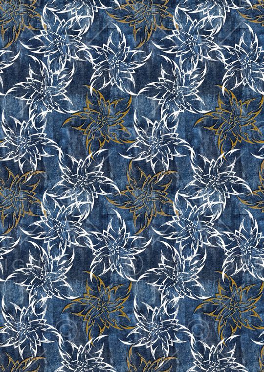 几何纹印花华亿平台图片