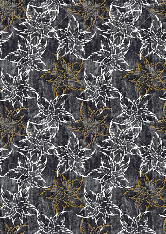 几何纹印花华亿平台图片