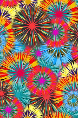 抽象印花华亿平台图片