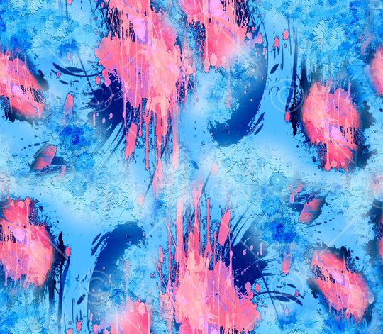 抽象印花华亿平台图片