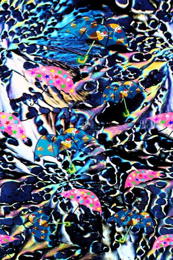 抽象印花华亿平台图片