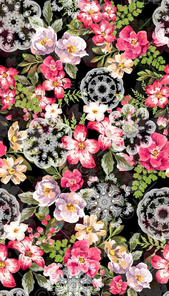 花朵印花华亿平台图片