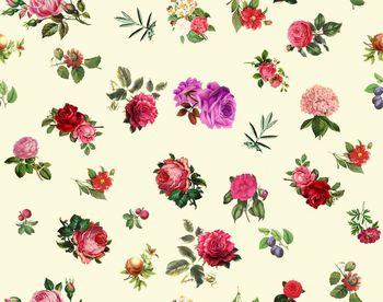 540120-时尚精美手绘逼真小碎花