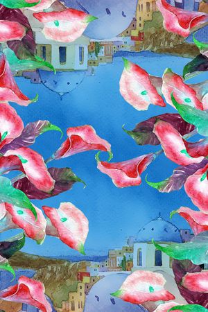 风景印花华亿平台图片