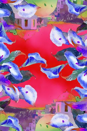 风景印花华亿平台图片