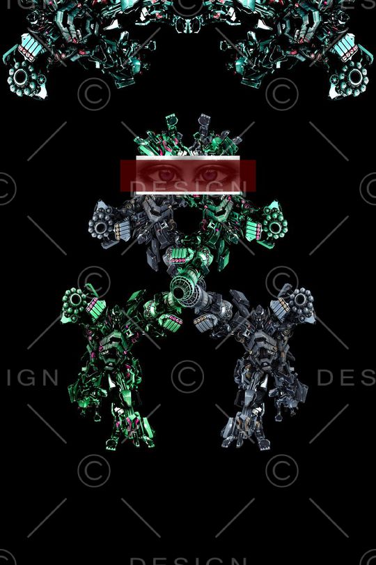 变形金刚眼睛印花华亿平台图片