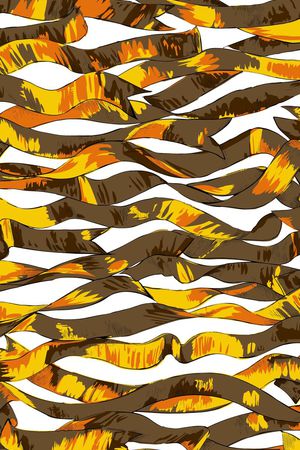 抽像花卉印花华亿平台图片