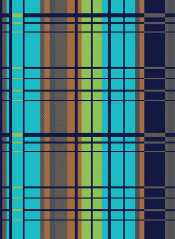 540300-几何格子纹撞色商务休闲秋冬男装衬衫