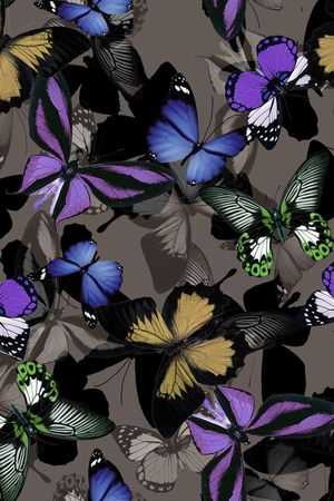 时尚 流行印花华亿平台图片