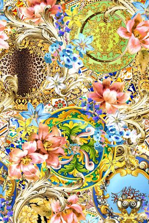 时尚印花华亿平台图片