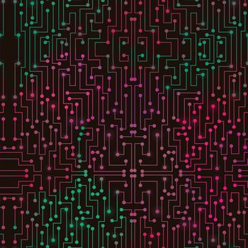 540378-抽象科技感几何条纹圆点商务休闲男装