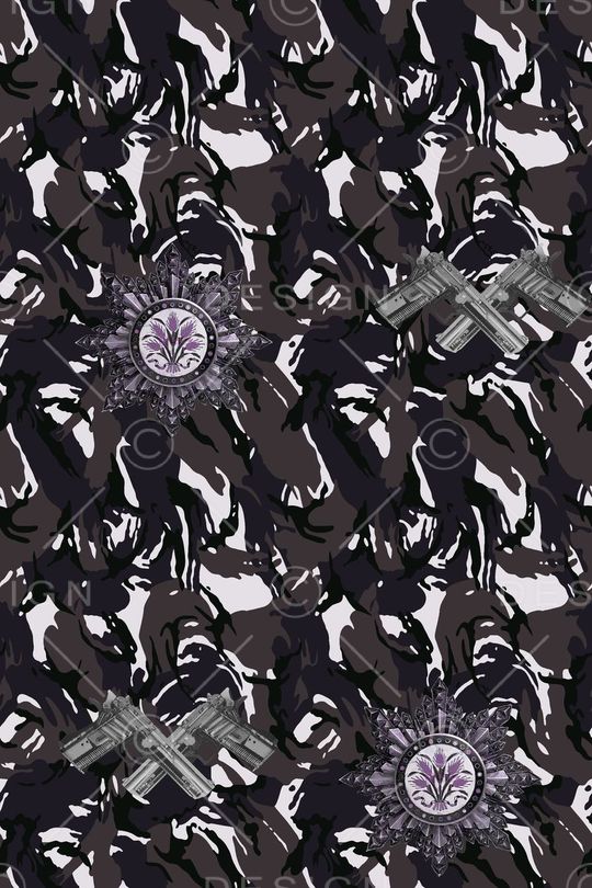 抽象印花华亿平台图片