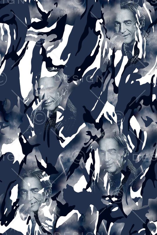 抽象印花华亿平台图片