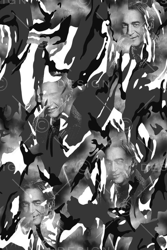 抽象印花华亿平台图片