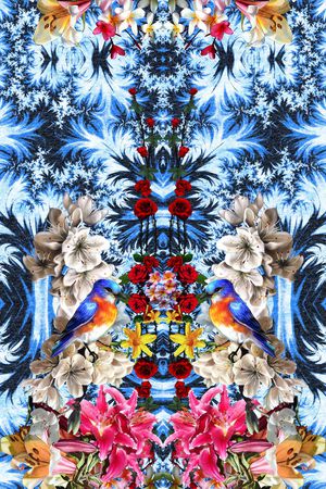 欧式花纹印花华亿平台图片