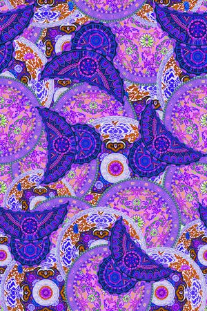 中国风 民族特色印花  服装印花华亿平台图片