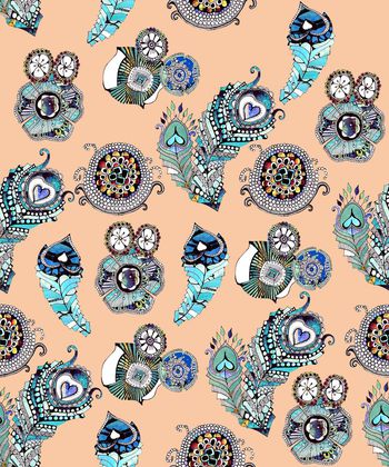 540591-手绘新民族风艺术花卉