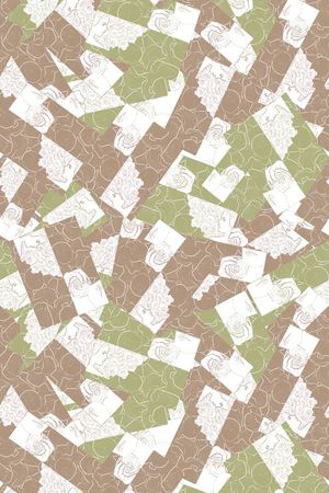 几何 抽象 块面印花华亿平台图片