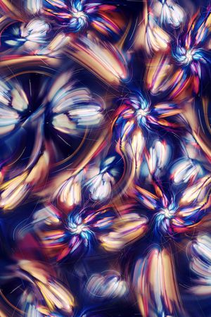 抽象炫彩印花华亿平台图片