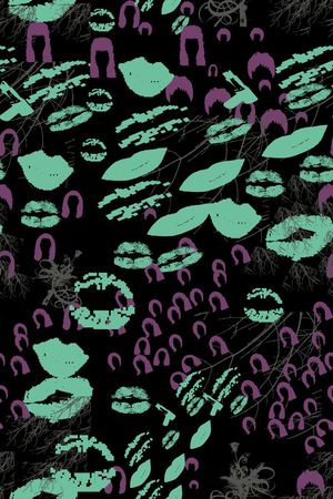 动物纹印花华亿平台图片