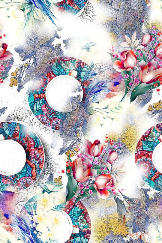 民族风印花华亿平台图片