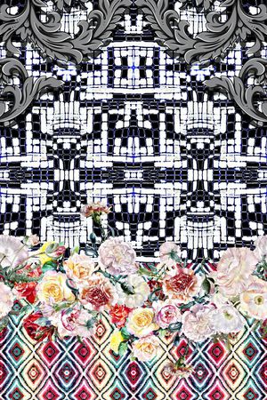 时尚印花华亿平台图片