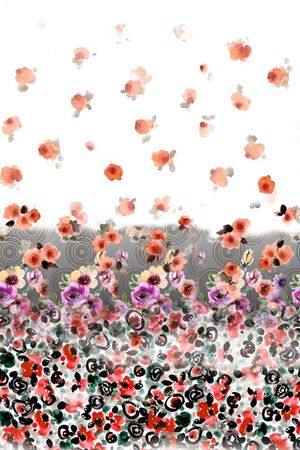 小碎花印花华亿平台图片