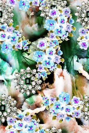 欧式风印花华亿平台图片