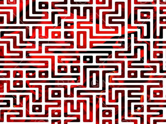 中国风印花华亿平台图片