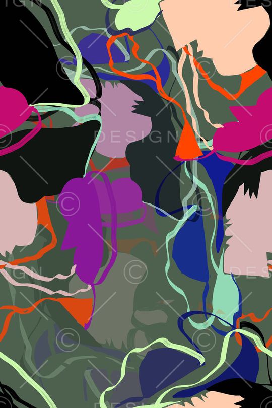 时尚印花华亿平台图片