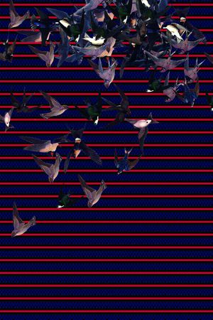 几何印花华亿平台图片