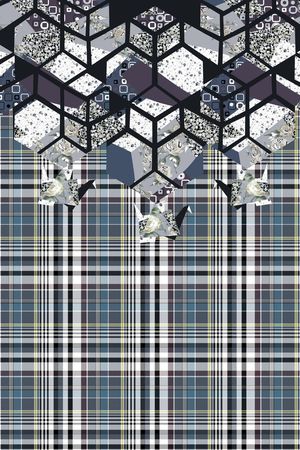 抽象印花华亿平台图片