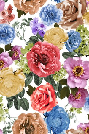 大气清爽印花华亿平台图片