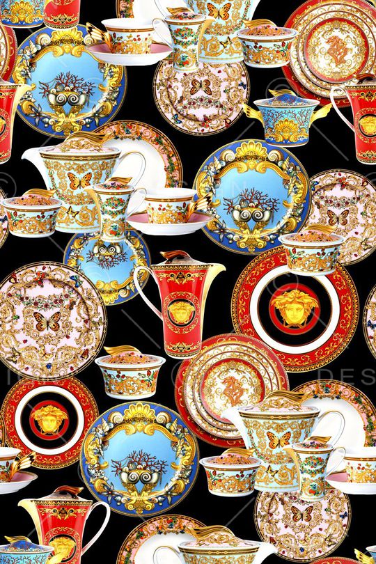 欧式印花华亿平台图片