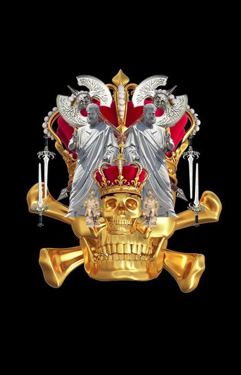 大牌贵族印花华亿平台图片