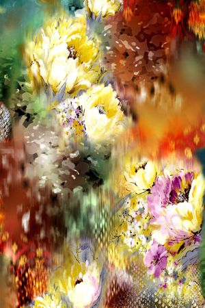 数码花印花华亿平台图片