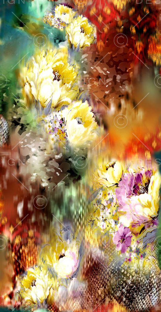 数码花印花华亿平台图片