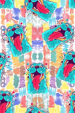 创意图案设计印花华亿平台图片