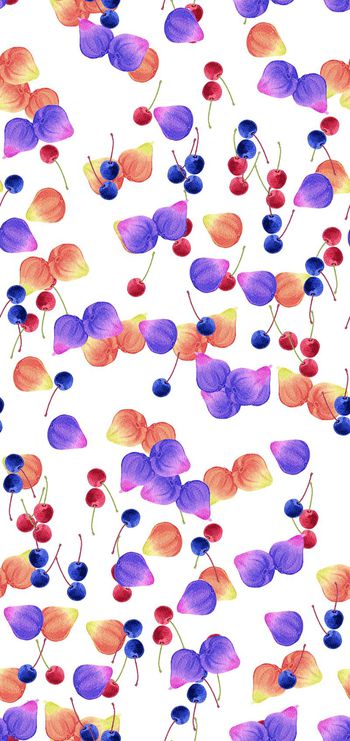 541090-樱桃水果水彩