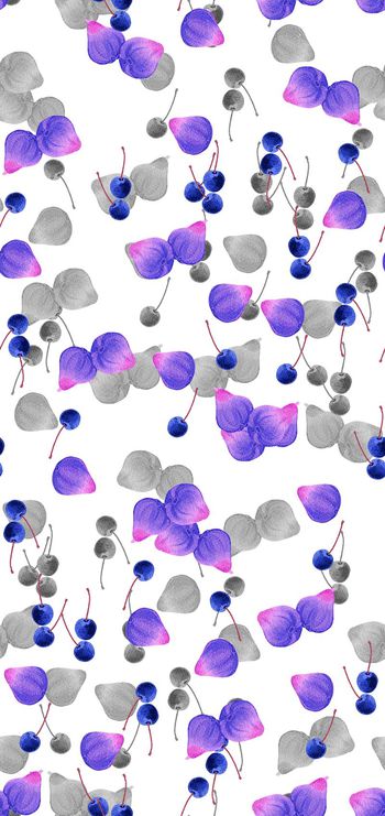 541091-樱桃水果水彩