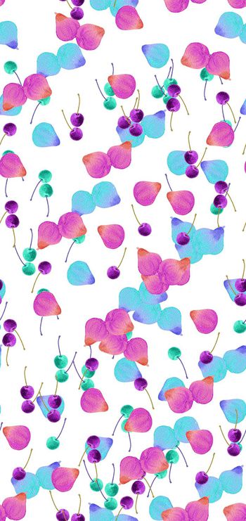 541092-樱桃水果水彩